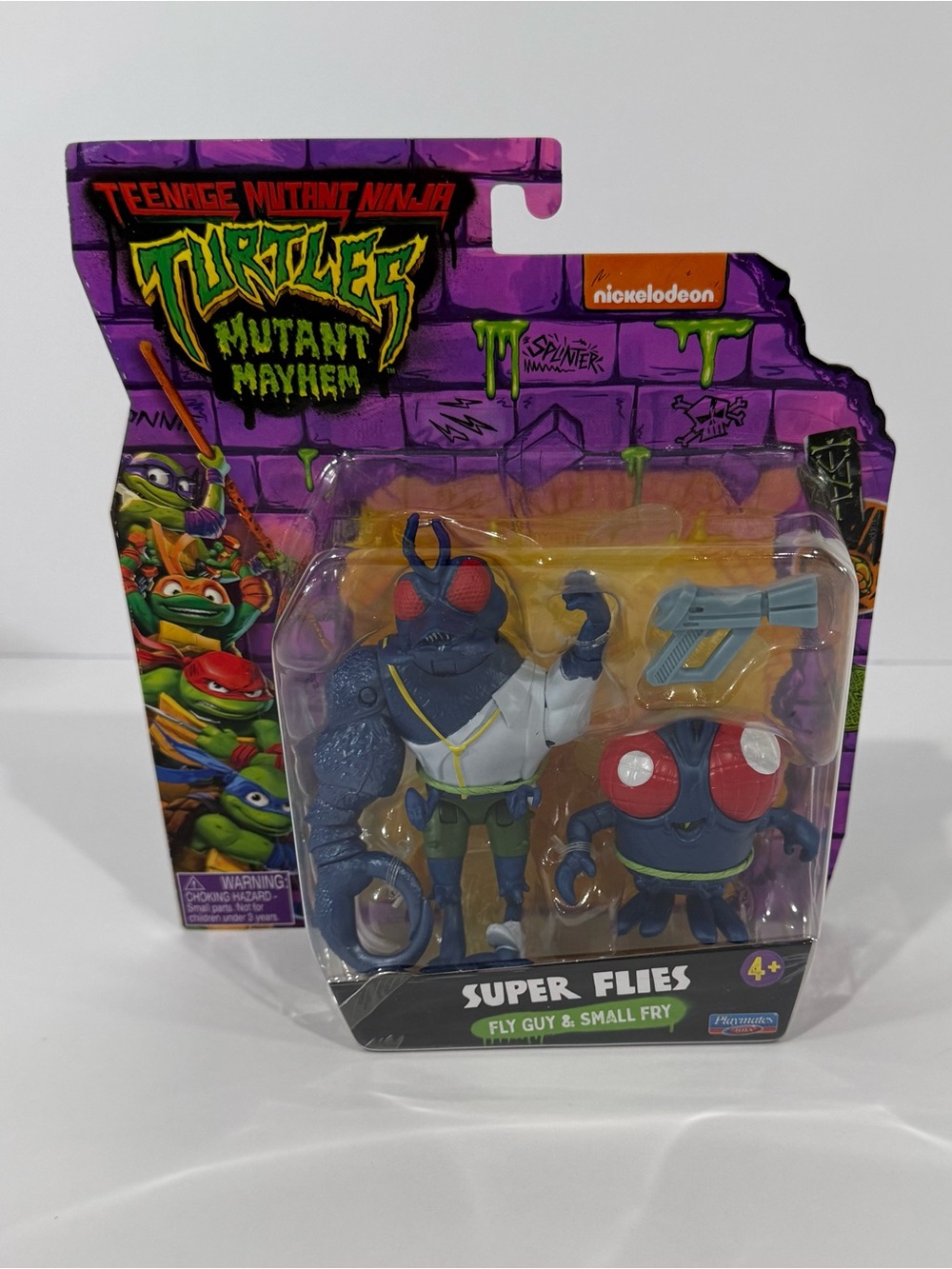 Nickelodeon Toys TMNT Mutant Mayhem Super Flies Set: Fly Guy & Small Fry